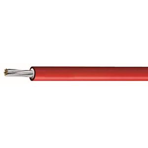 Câble solaire H1Z2Z2-K AD8 TUV 1X6mm2 ROUGE