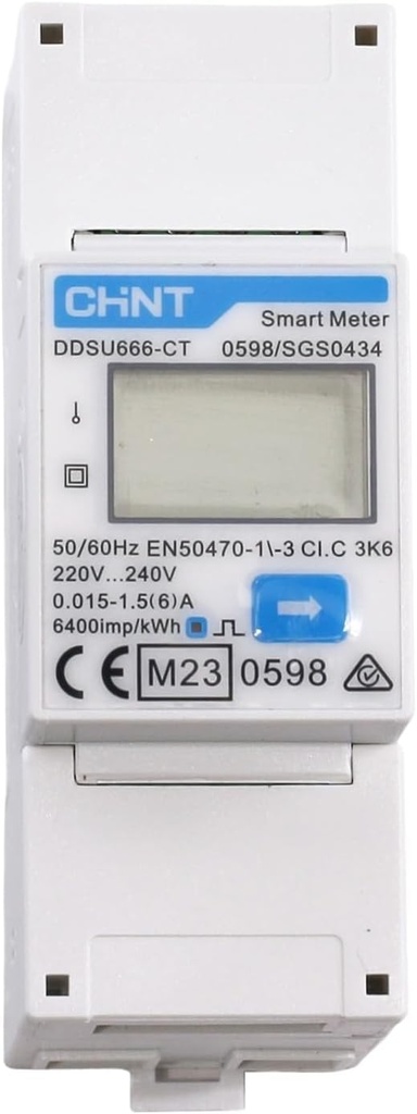 Compteur analyseur DDSU666+100A CT