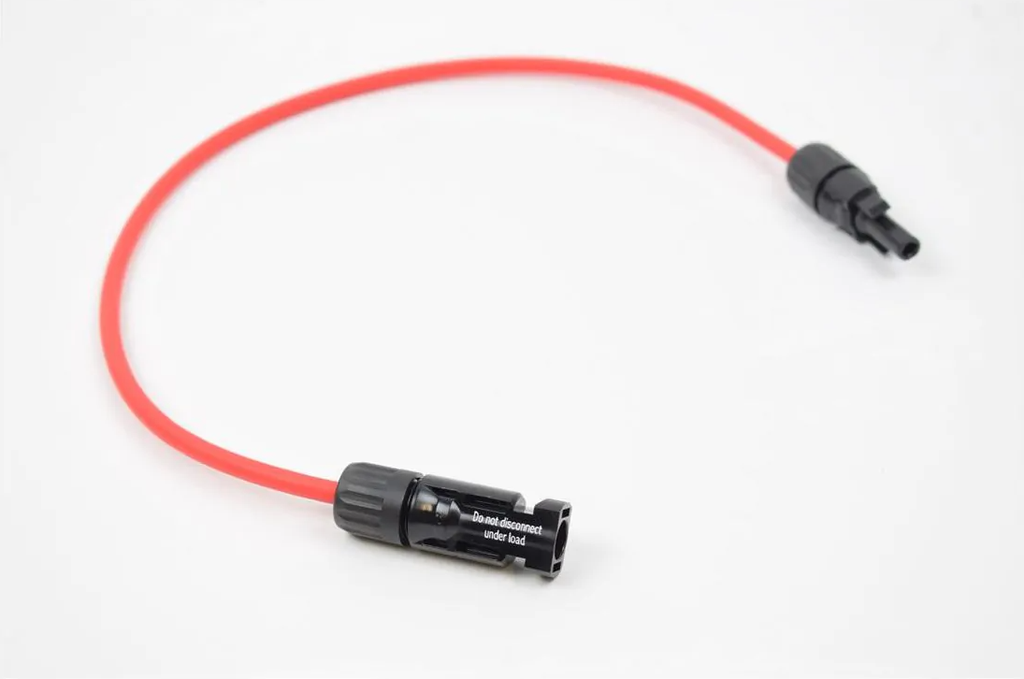 0.5M- 4mm2 Cable Extension with 1500V MC4 Connector PV-BN101A Red