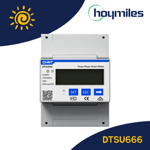 [HOYDTSU6663X100] Compteur analyseur DTSU666+3*100A CT